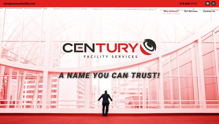 Century Facility Services - Freelance WordPress Web Developer